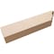 Ekena Millwork 2in. W x 4in. H x 16in. L Asheboro Woodgrain TimberThane Rafter Tail, Primed Tan RFTUR02X04X16ASHRCPR - alternate 6